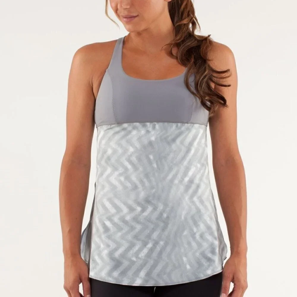 Lululemon Venus Tank In Blazer Fossil